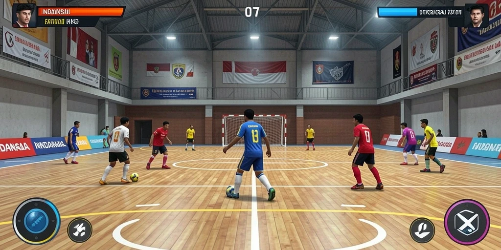 Fitur multiplayer memungkinkan bermain bersama teman.