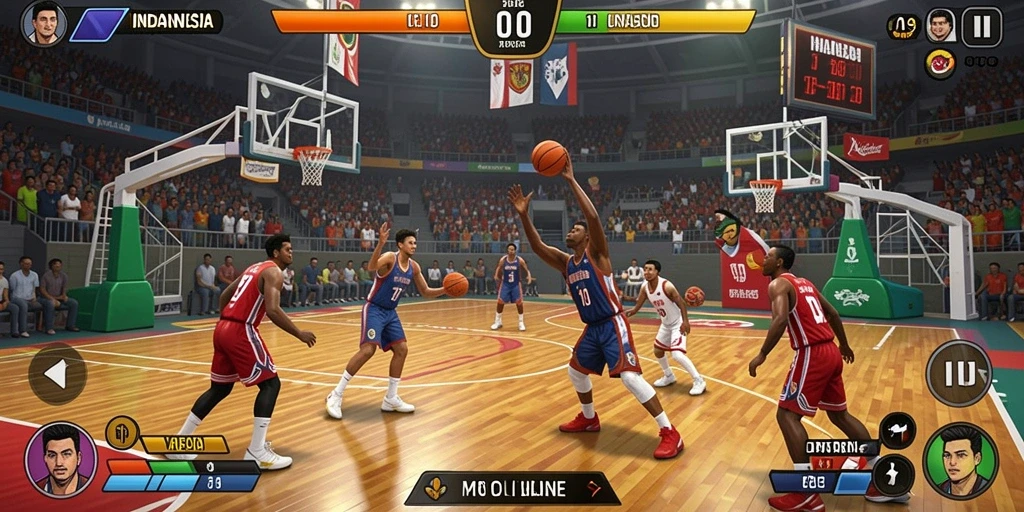 Mode multiplayer yang mendebarkan dan kompetitif.