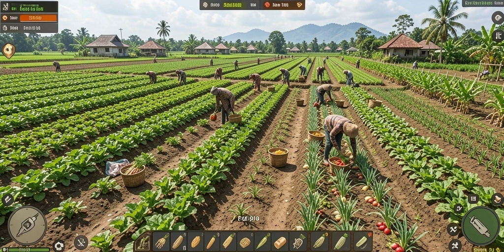 Screenshot dari pertarungan seru melawan musuh.