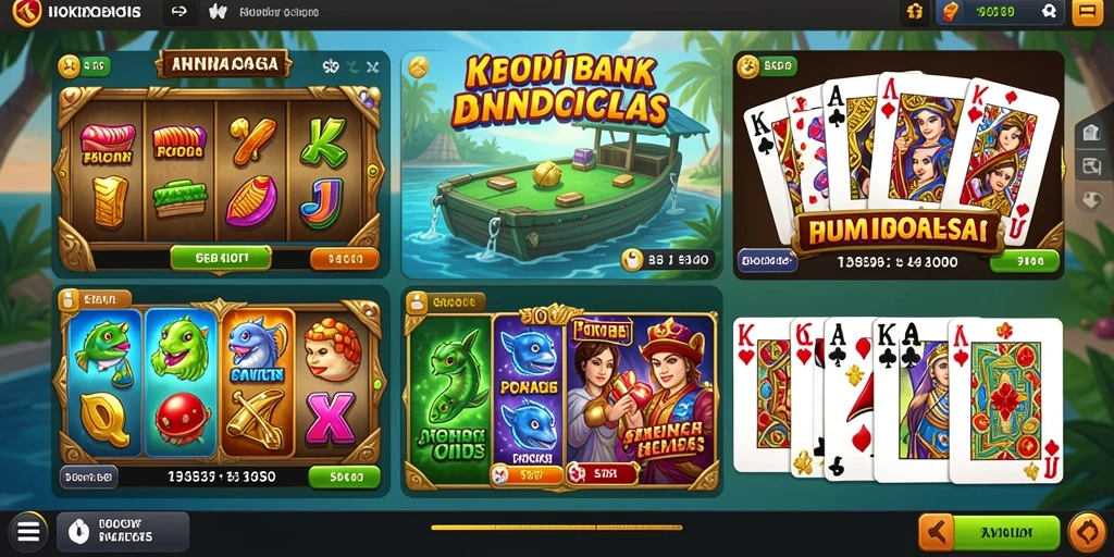 Sistem reward yang menarik dan beragam.