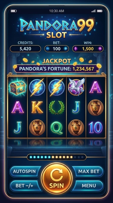pandora99 — menu pengaturan